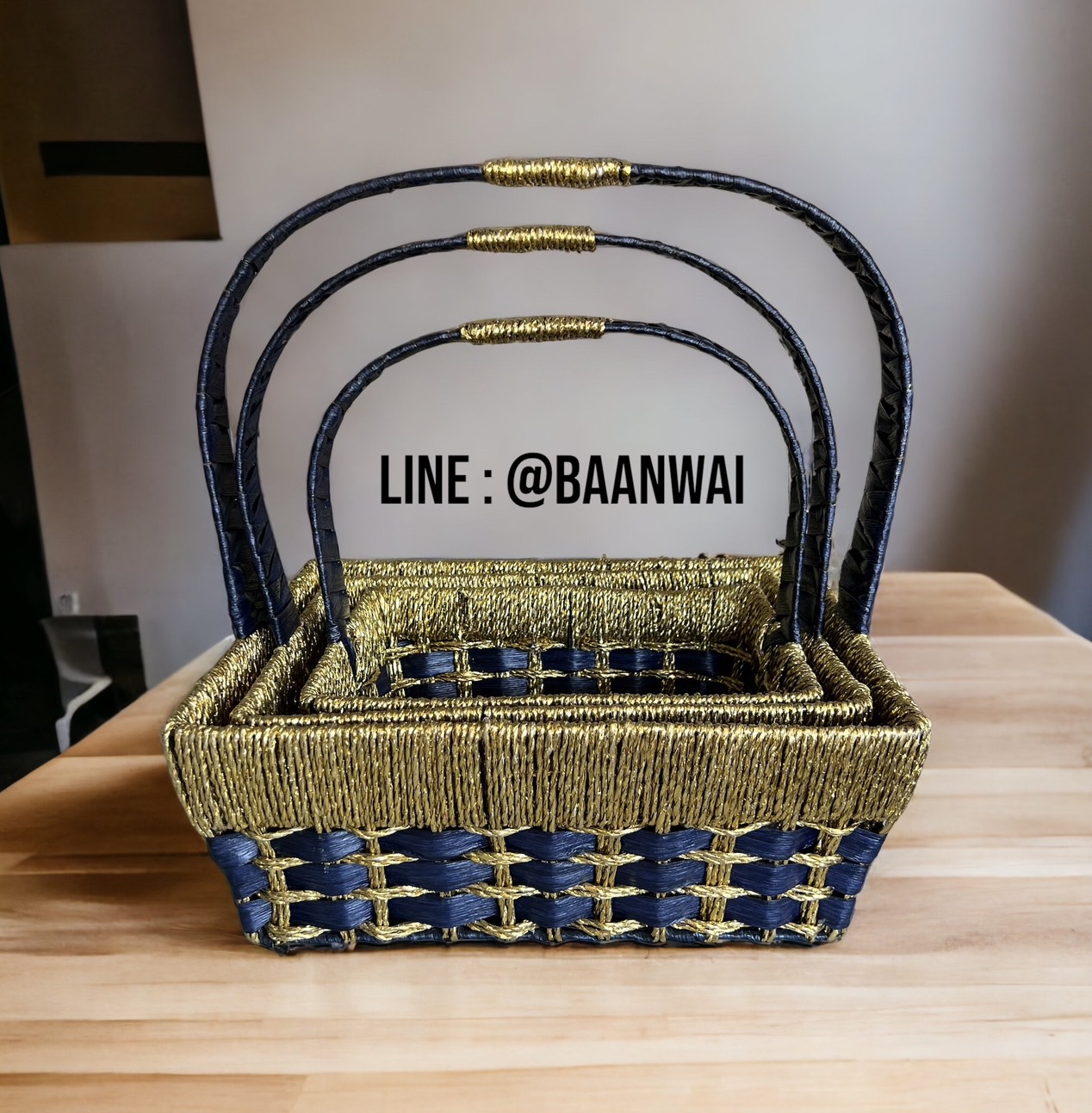 กระเช้า Code-005 VIP ทรงเหลี่ยม