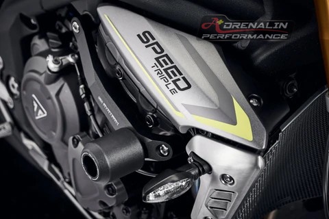 Evotech - กันล้ม (Frame sliders) สำหรับ Triumph Speed triple 1200 R/RS / RR 2021+