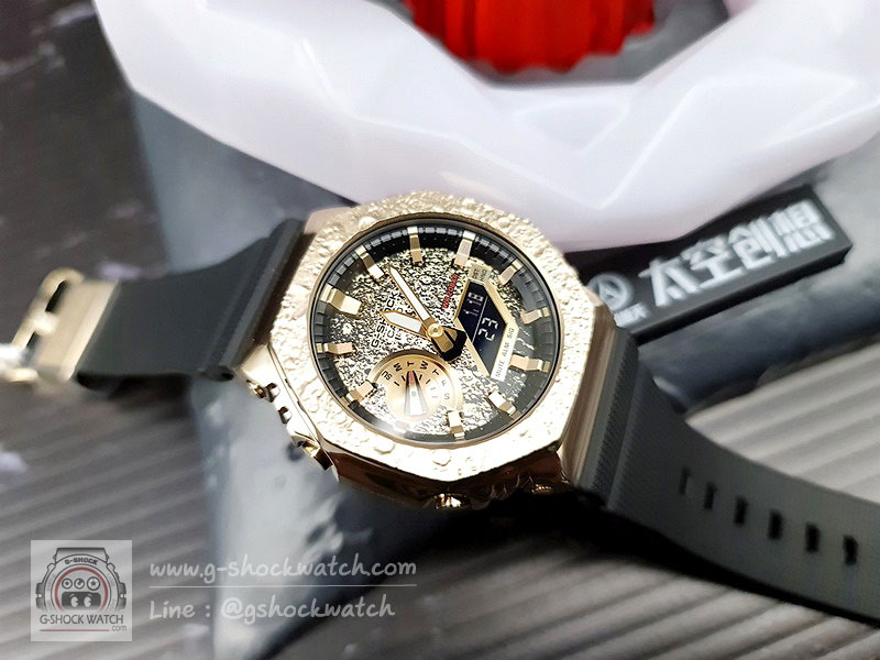 CASIO G-SHOCK นาฬิกาข้อมือ นาฬิกากันน้ำ นาฬิกาของแท้ ประกันศูนย์ CMG 1 ปี รุ่น GM-2100MG-1APFM