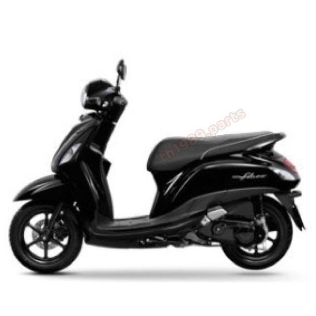 B8B-F8311-00-P6 บังลมซ้ายสีดำเงา (0903, SMX) GRAND FILANO HYBRID 2019 เท่านั้น อะไหล่แท้ YAMAHA