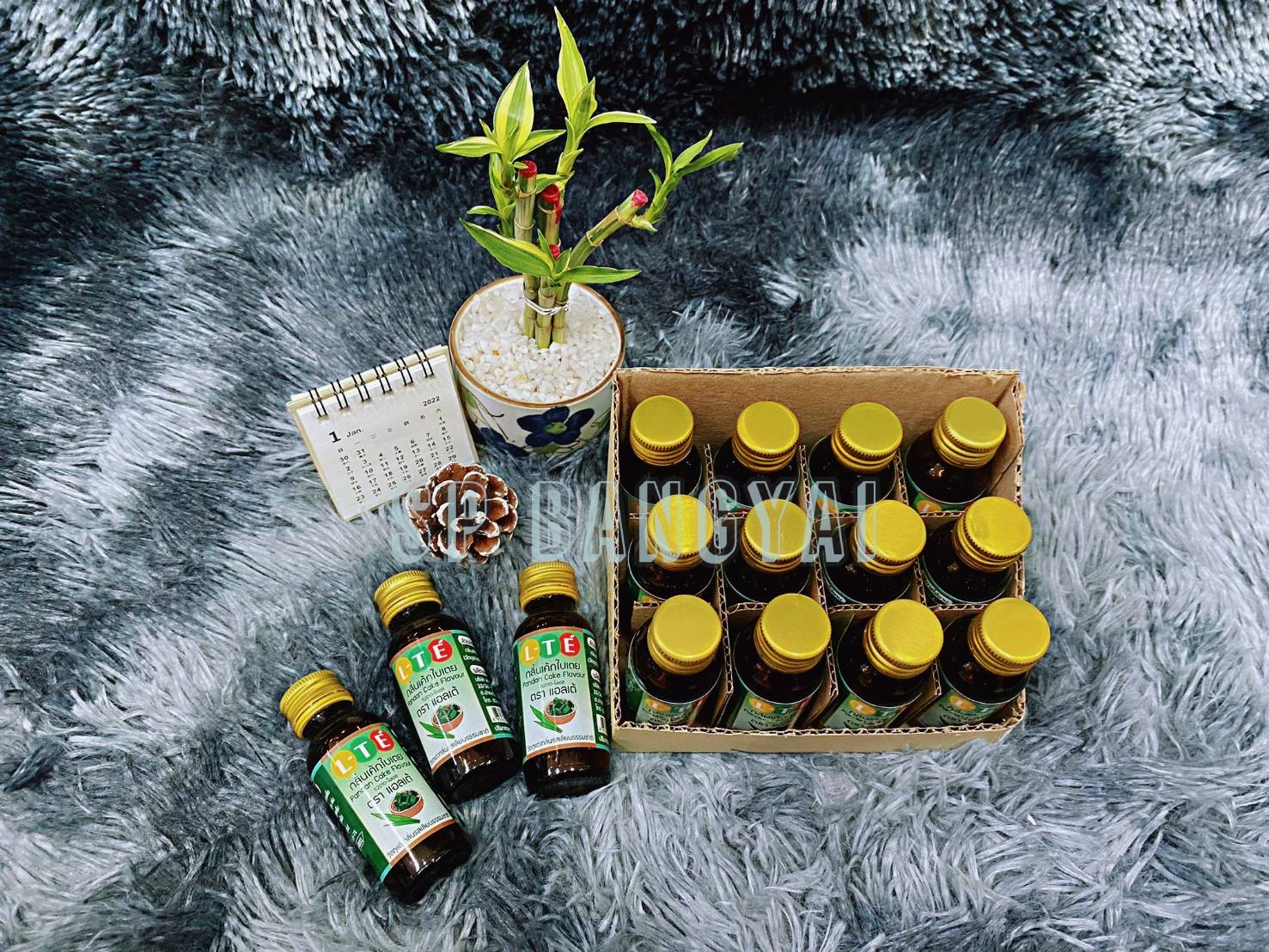 หัวเชื้อกลิ่นผสมอาหารเข้มข้น กลิ่นใบเตย ตรา แอลเต้ จำนวน 1 ขวด ปริมาณ 30มิลลิลิตร