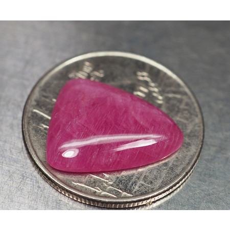 พลอยทับทิมแท้ (Ruby) 5.05 กะรัตสีแดงชมพู