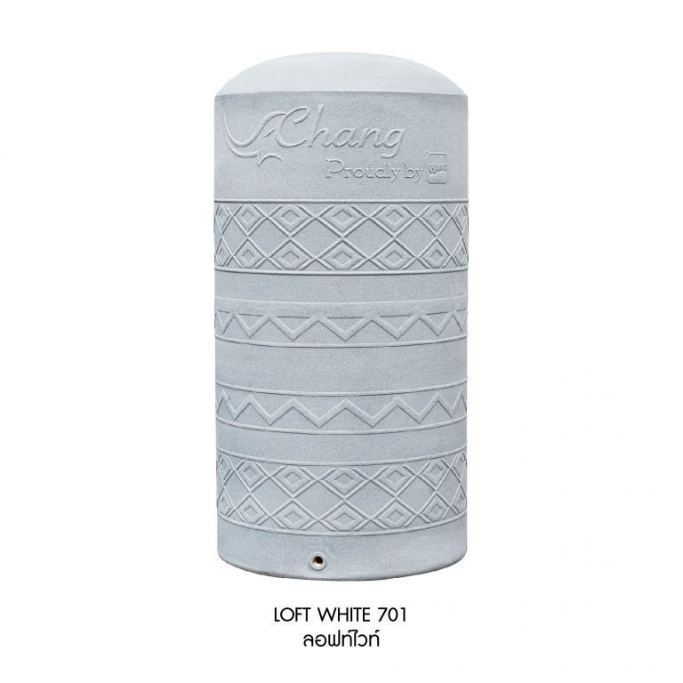 ถังเก็บน้ำบนดินPE WAVE (ช้าง ลอฟท์) ขนาด 700 ลิตร รุ่น Chang Loft-700