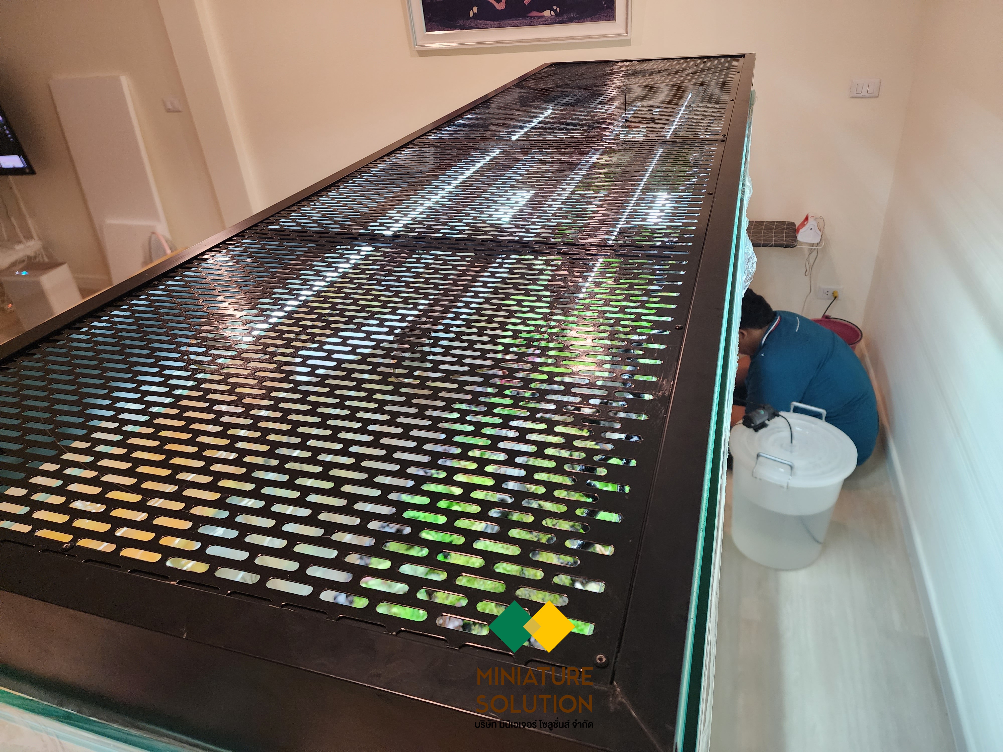 ระบบควบคุมสภาพแวดล้อมภายในตู้ Terrarium ควบคุมความชื้น อุณหภูมิ ที่้เหมาะสมกับพืช ภายในตู้ paludarium