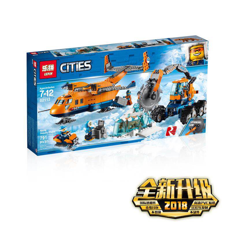 เลโก้จีน LEPIN.02112 ชุด City : Arctic Supply Plane
