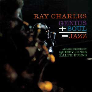 Ray Charles – Genius + Soul = Jazz / USA / 2CD / แผ่นดี+แผ่นสวย