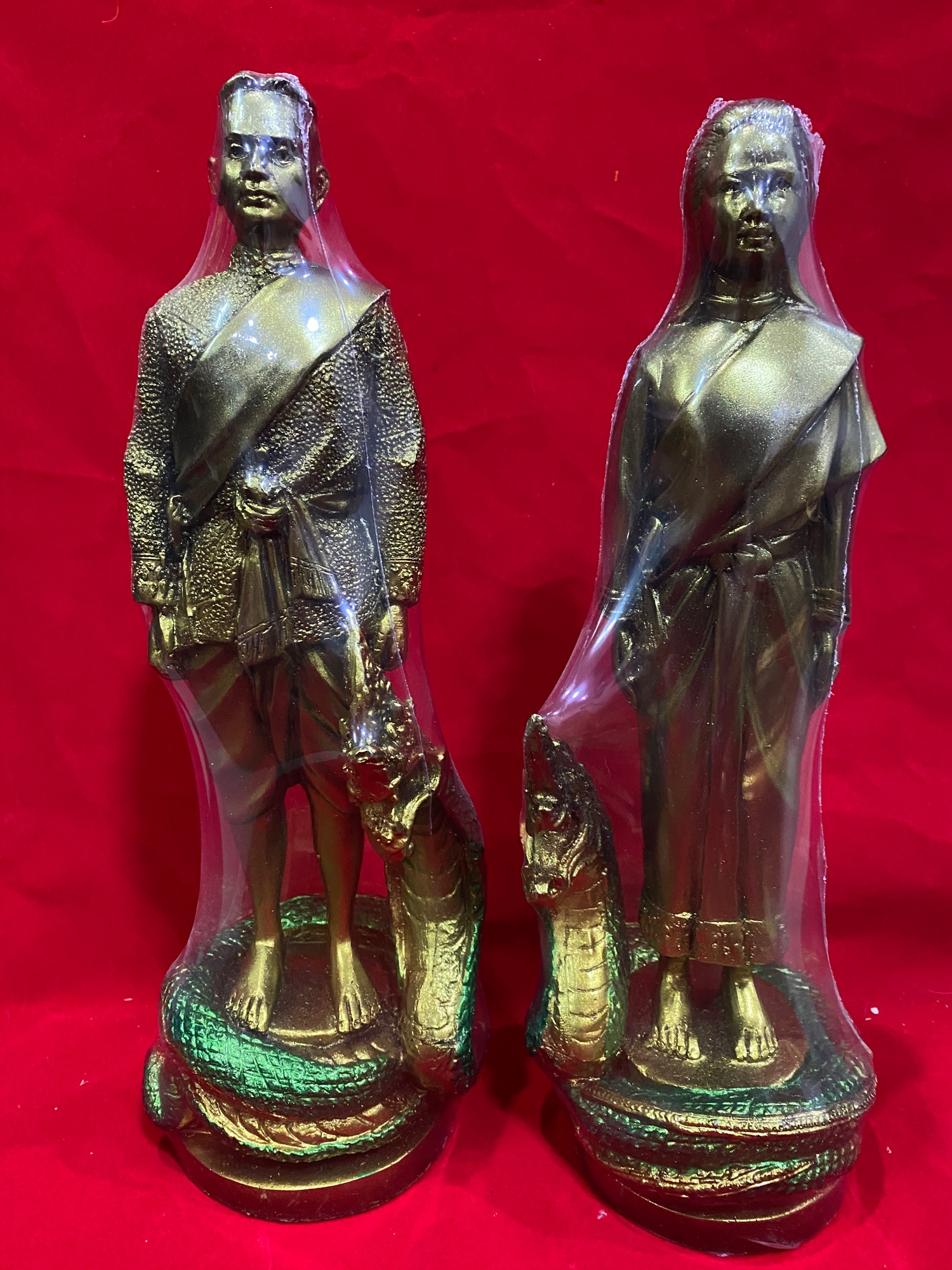 ปู่ศรีสุทโธย่าศรีประทุมมา สูง12นิ้ว ราคาต่อองค์