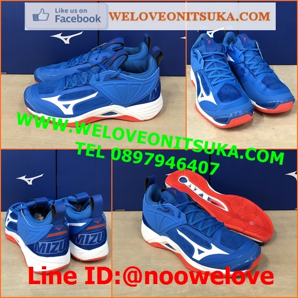 Mizuno Wave Momentum 2 สุดยอดรองเท้าอินดอร์ รุ่นใหม่ หรูหรา สีสวย พื้นหนา นุ่มใส่สบายเท้า เบา น่าใช้ V1GA211224