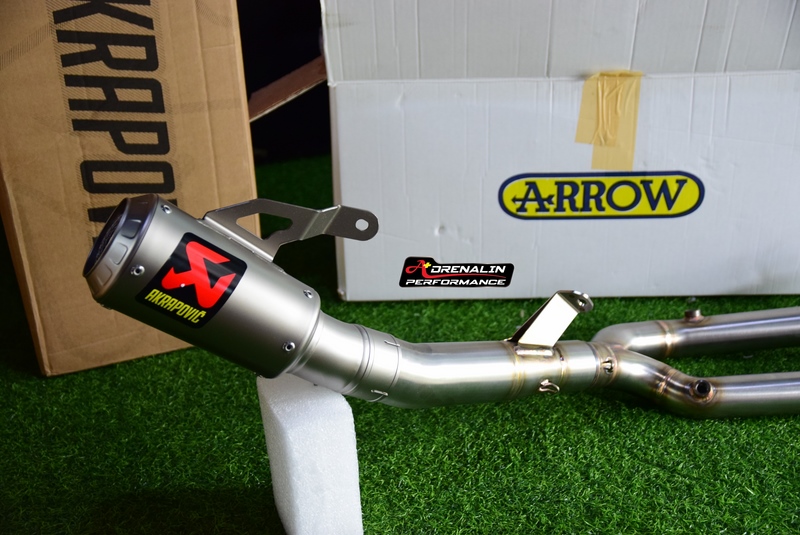 Arrow คอฟูล สำหรับ S1000RR 2020+ ไทเทเนียม และ แสตนเลส (For Exhibition only)