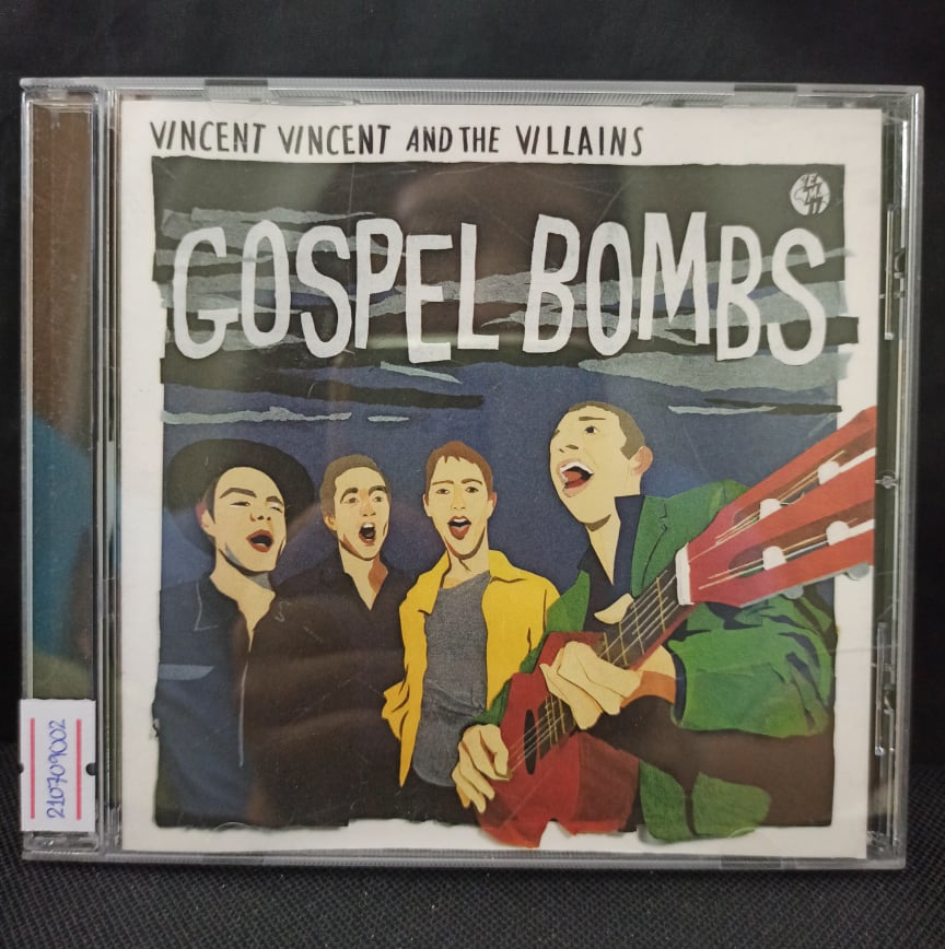 Vincent Vincent And The Villains - Gospel Bombs / EU / ฐานล็อคกล่องหัก / แผ่นดี