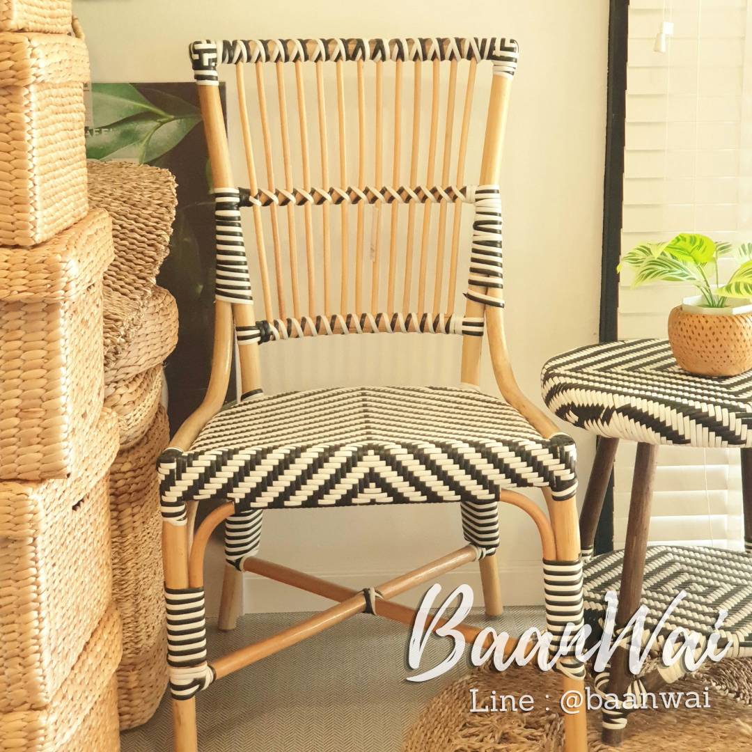 ชุดหวายเทียม สไตล์มินิมอล Bistro Chair Set