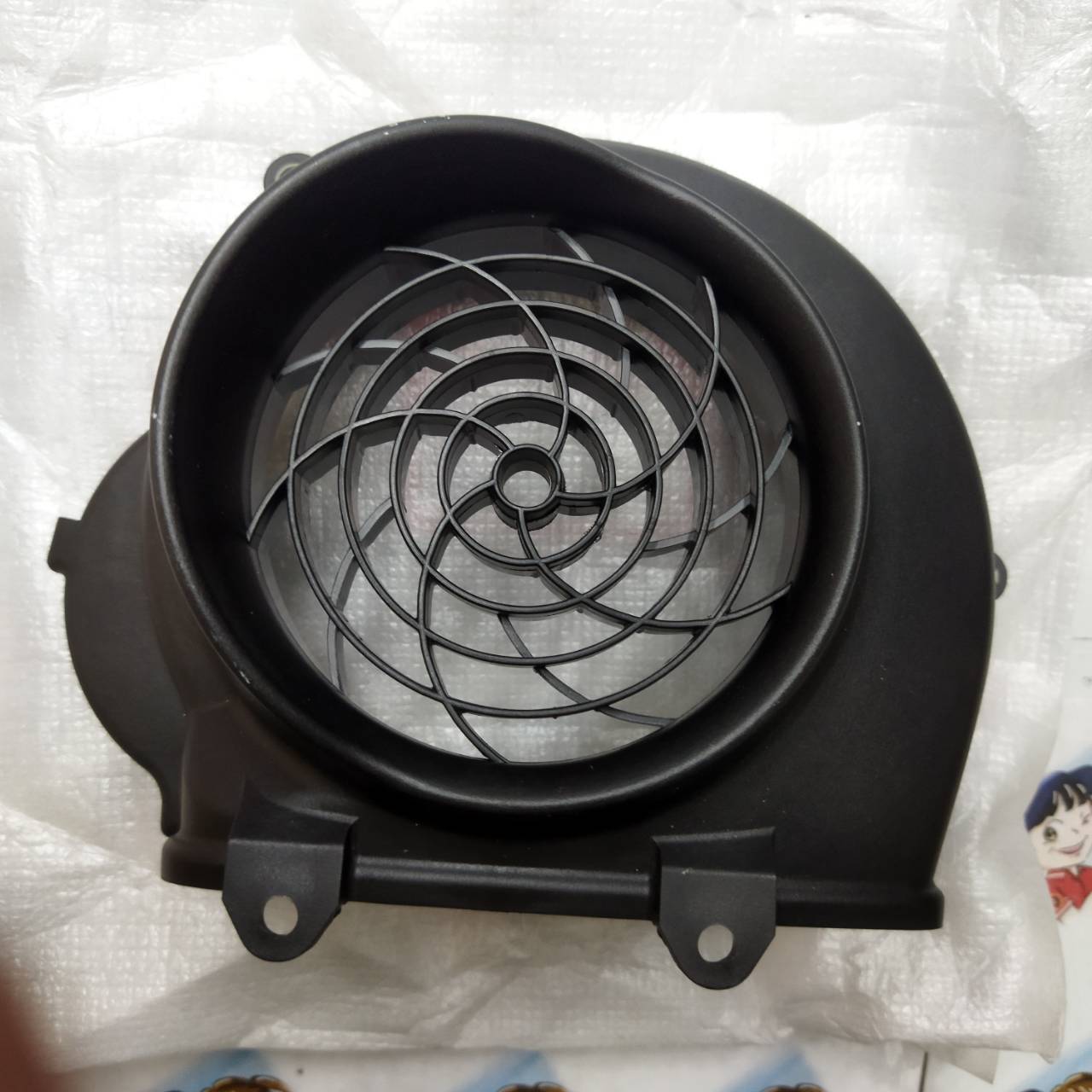 19610-KZL-930 ฝาครอบพัดลมระบายความร้อน SCOOPY-i 2013 , ZOOMER-X 2012-2014 อะไหล่แท้ HONDA