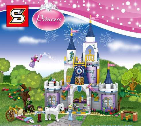 เลโก้จีน SY.988 ชุด Cinderella's Dream Castle