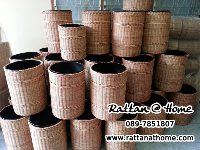 ตัวอย่างตะกร้าผ้า หวายแท้ ถังหวายใส่ผ้า ตะกร้าผ้าซัก
