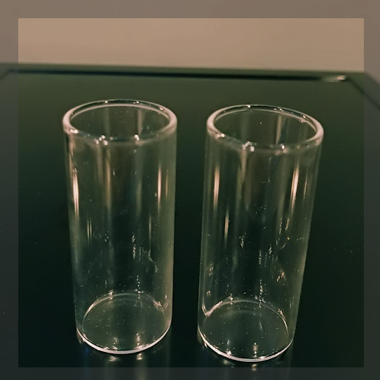 โหลแก้วขนาดเล็ก ทรงกระบอก (1ชิ้น )