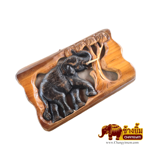 แผ่นช้างแกะสลัก