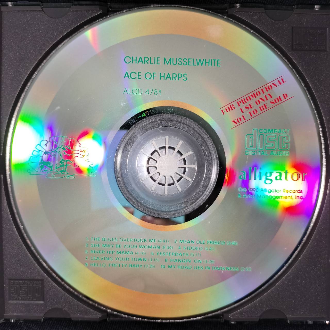 Charlie Musselwhite – Ace Of Harps / ไม่ระบุ / แผ่นโปรโม / มีรอยบ้าง