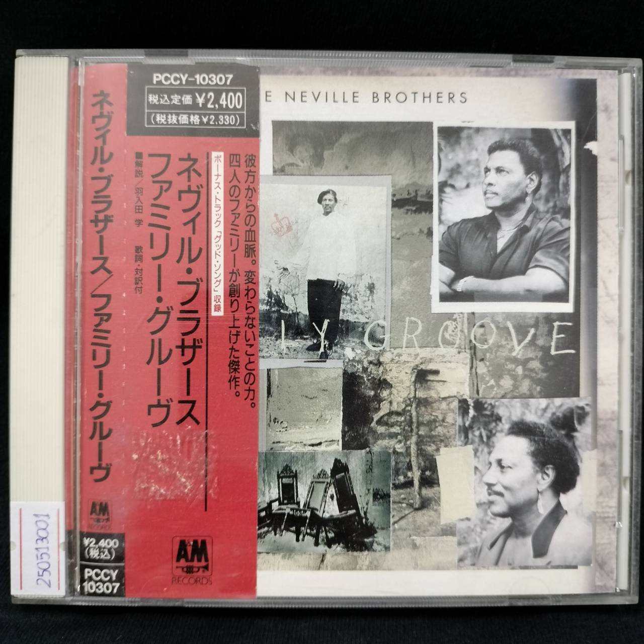 The Neville Brothers – Family Groove / JAPAN / แผ่นสวย / มี Obi