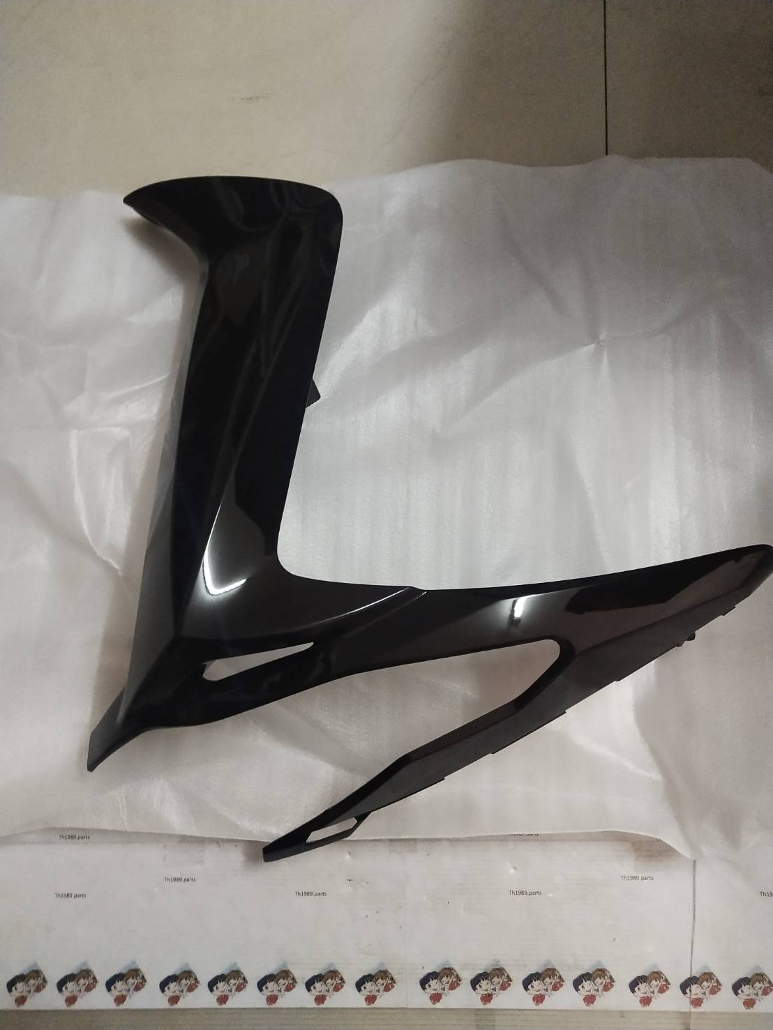 แฟริ่งขวา สีดำเงา สำหรับรุ่น MIO125GT '2012 อะไหล่แท้ YAMAHA 33S-F835V-00-P3