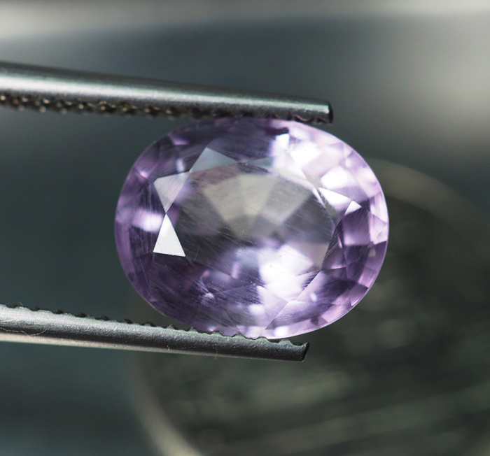 แอเมทิสต์สีม่วง (Purple Amethyst) 2.90 กะรัต