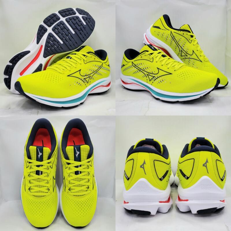 Mizuno Wave Rider 25 รองเท้าวิ่งออกกำลังกาย ยอดนิยม สีสวย นุ่มใส่สบายเท้า เบา น่าใช้ J1GC210385
