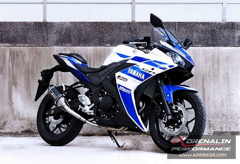 ท่อ Devil Evolution full system สำหรับ R3, mt03 2015ขึ้นไป (For Exhibition only)