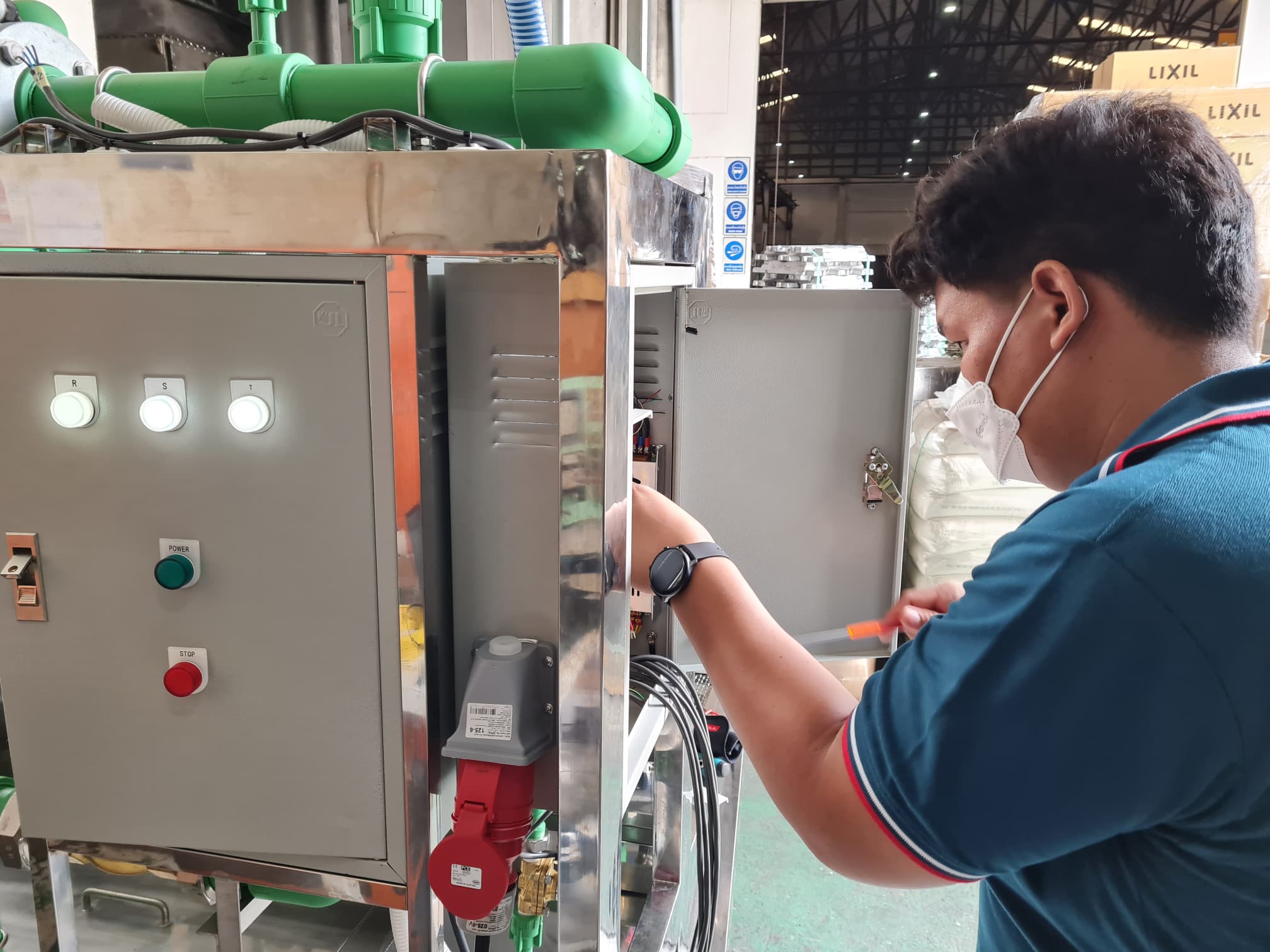 Support Program Contorl Test PUMP Machine x FASCO MOTORS