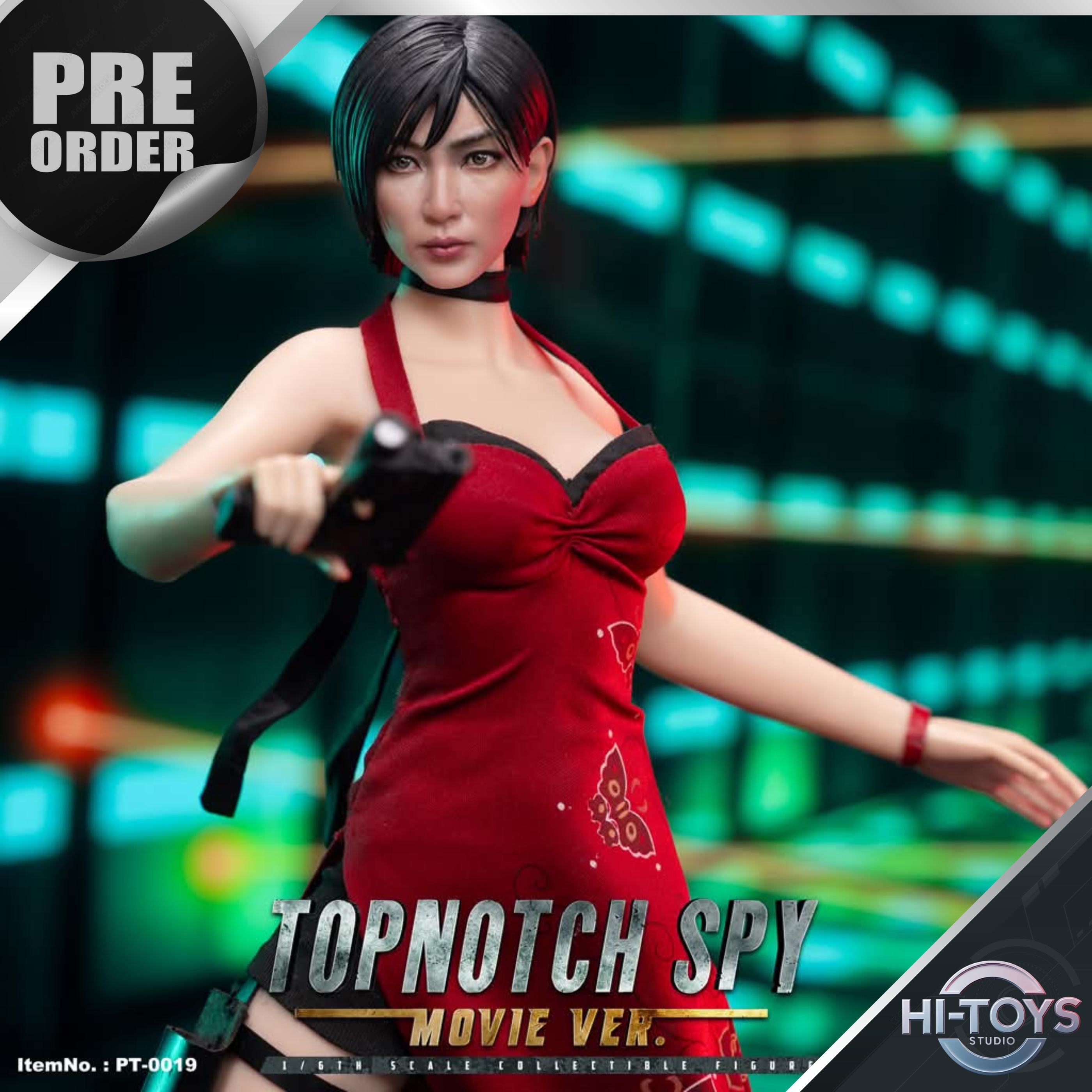 [10-10-2025] PRE ORDER - 𝗣𝗿𝗲𝗺𝗶𝗲𝗿 𝗧𝗼𝘆𝘀 - 1/6 Topnotch Spy Movie ver (Ada Wong)