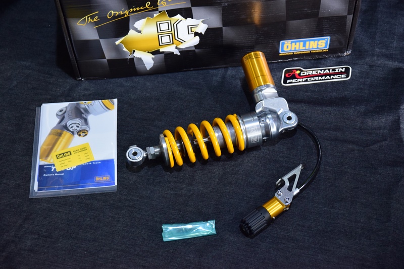 โช้คหลัง ohlins รุ่น TTX GP ตัวท้อปสุด สำหรับ Panigale v4 2018+