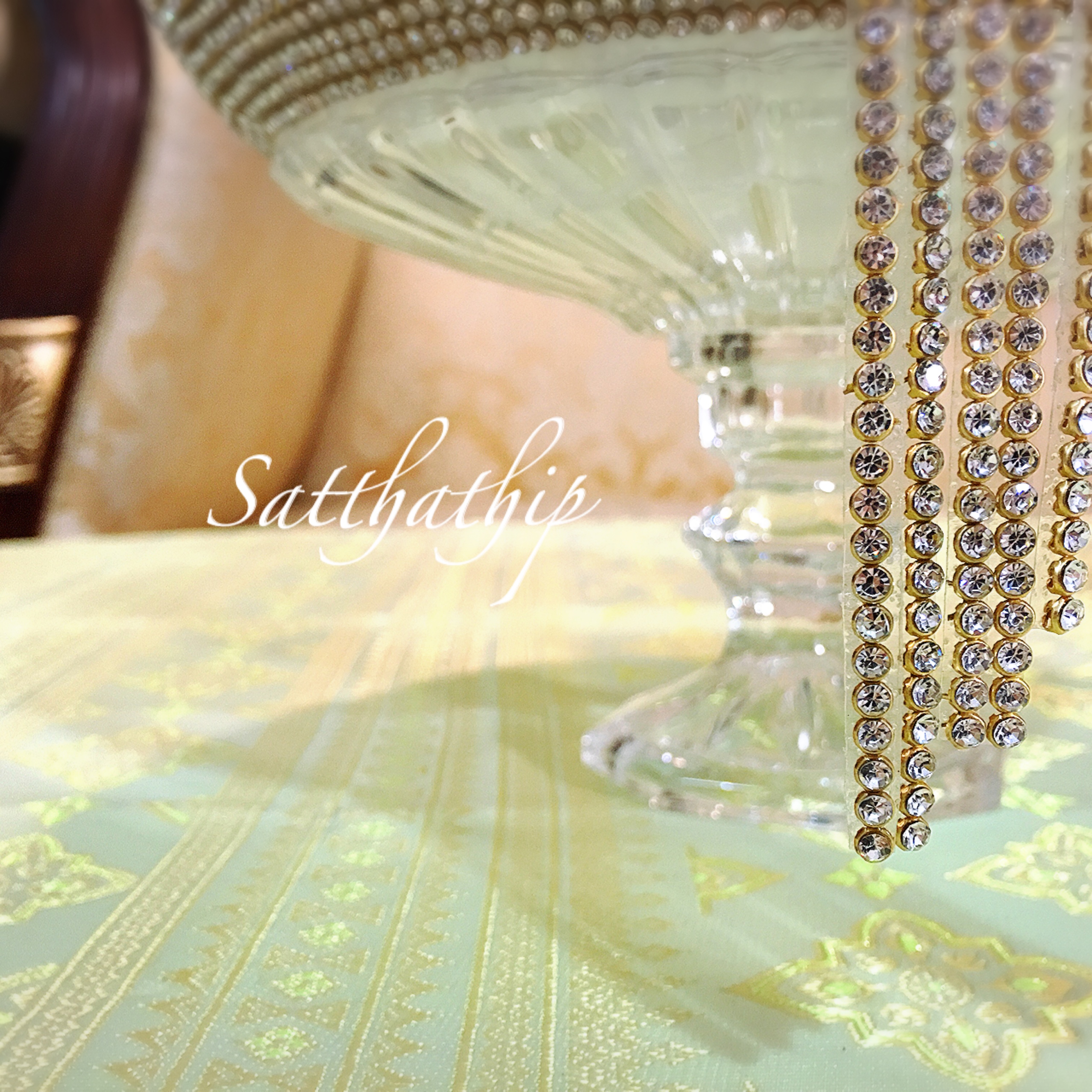 พานพุ่ม - พานพุ่มสักการะ - พานพุ่มเงินทอง - Phan bush