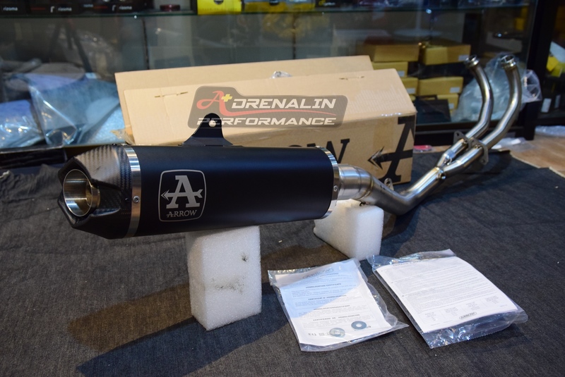 ท่อฟูล Arrow รุ่น indy Race สำหรับ Tmax 560 2020+ (For Exhibition only)