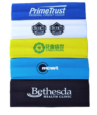 ที่รัดผม,ผ้าคาดผม,ที่รัดผมผ้าขนหนู,สกรีนโลโก้