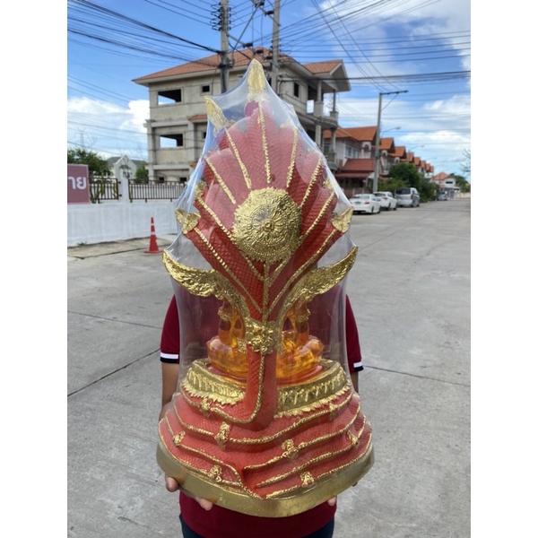 พระเเก้วนาคปรก พระนาคปรก กว้าง14นิ้ว สูง25นิ้ว