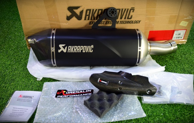 ท่อ Akrapovic ปลายดำ สำหรับ R1250GS GSA ปี 2021+ (For Exhibition only)