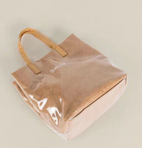 กระเป๋ากระดาษ,กระเป๋ากระดาษรีไซเคิล,ขนาด22x26(mm*mm)