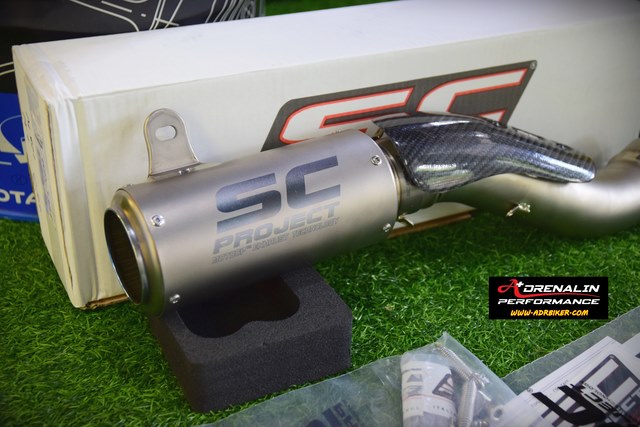 ท่อ Sc Project รุ่น CR-T Titanium สำหรับ Monster 821 2018+ (For Exhibition only)