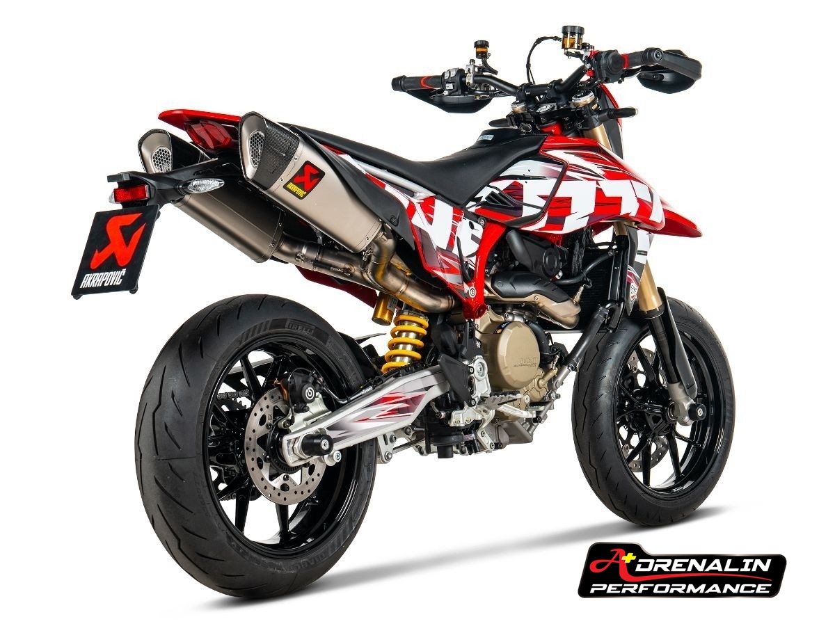 ท่อ akrapovic สลิปออน สำหรับ Hypermotard 698 mono/RVE (For Exhibition only)