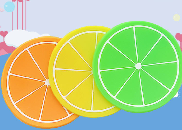 ที่รองแก้วยางหยอด