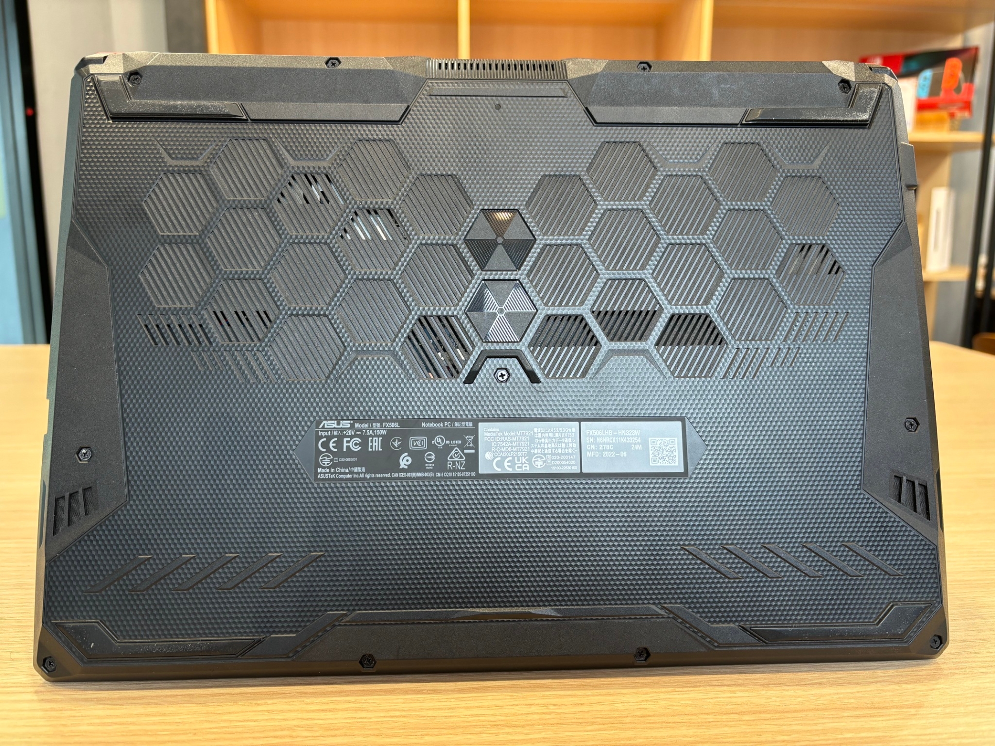 ASUS TUF Gaming F15 FX506LHB-HN323W