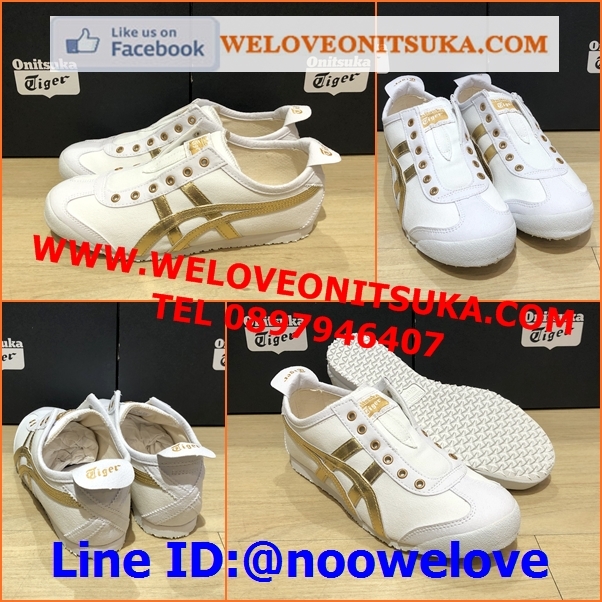 Slip On คาดทอง ไม่ต้องผูกเชือก สวย หรูหรา คลาสสิค สีสวยๆ น่าใช้ ใส่สบายเท้า 1183A962-102