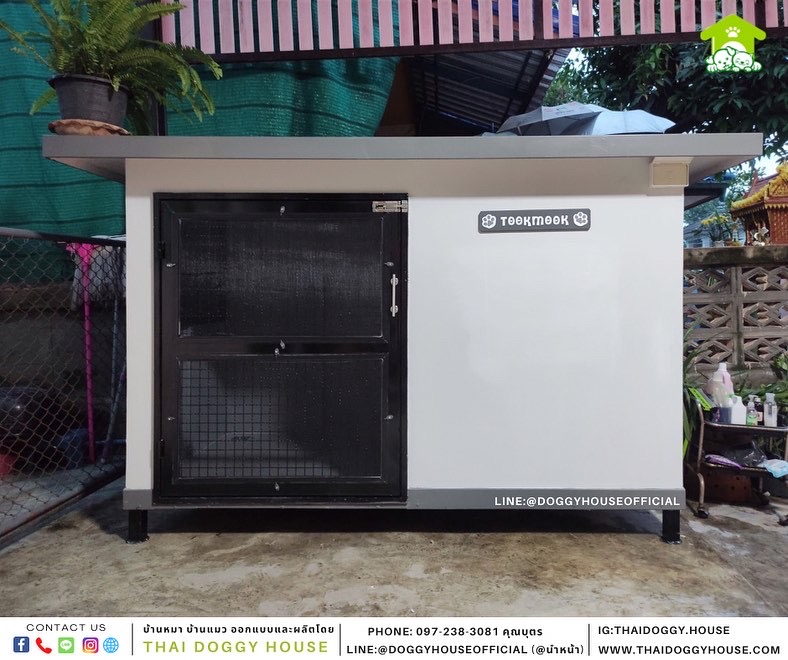 บ้านหมา แบบบ้าน Box style