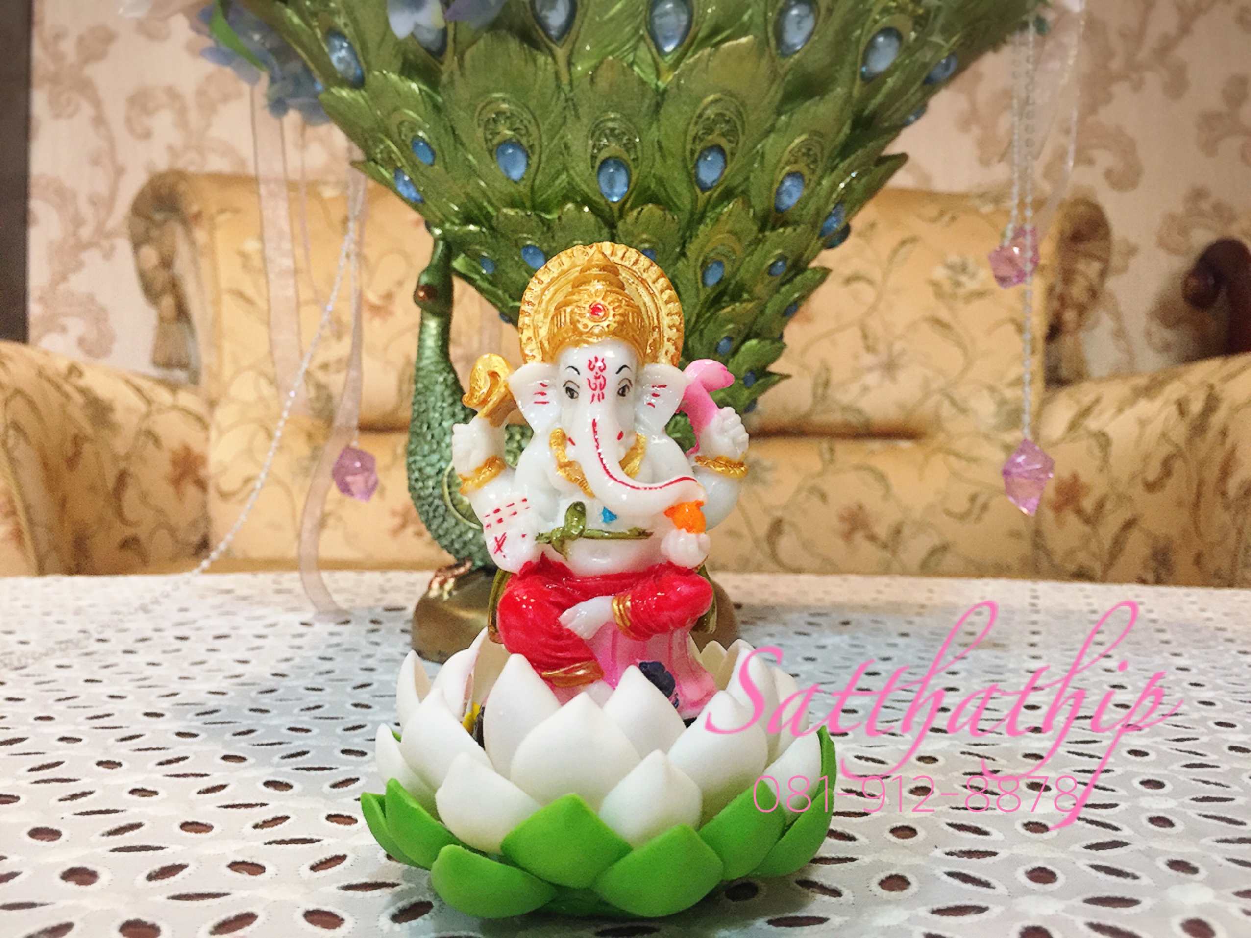 พระพิฆเนศ ปางประทานพร (เซรามิก) - Ganesha: Lord of Success