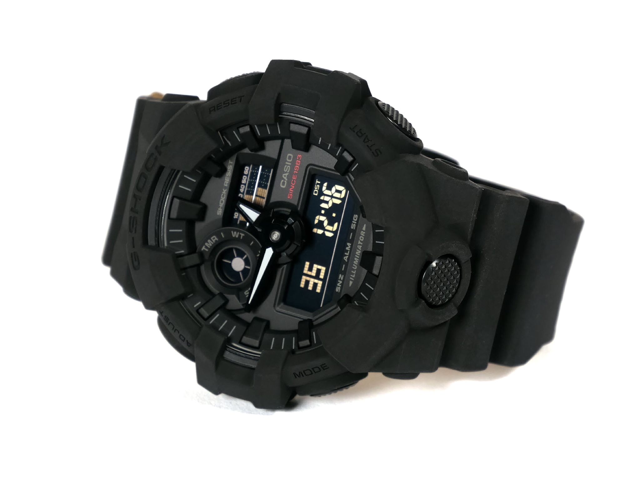 CASIO G-SHOCK นาฬิกาข้อมือ นาฬิกากันน้ำ นาฬิกาของแท้ ประกันศูนย์ CMG 1 ปี รุ่น GA-735A-1A