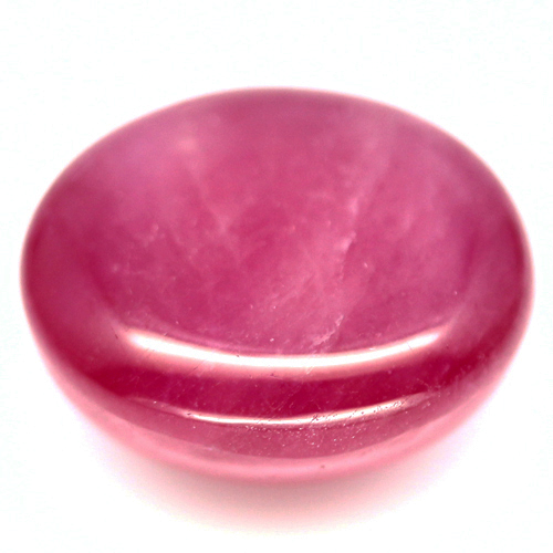 พลอยทับทิม (Ruby) 20 กะรัตสีแดงอมชมพู
