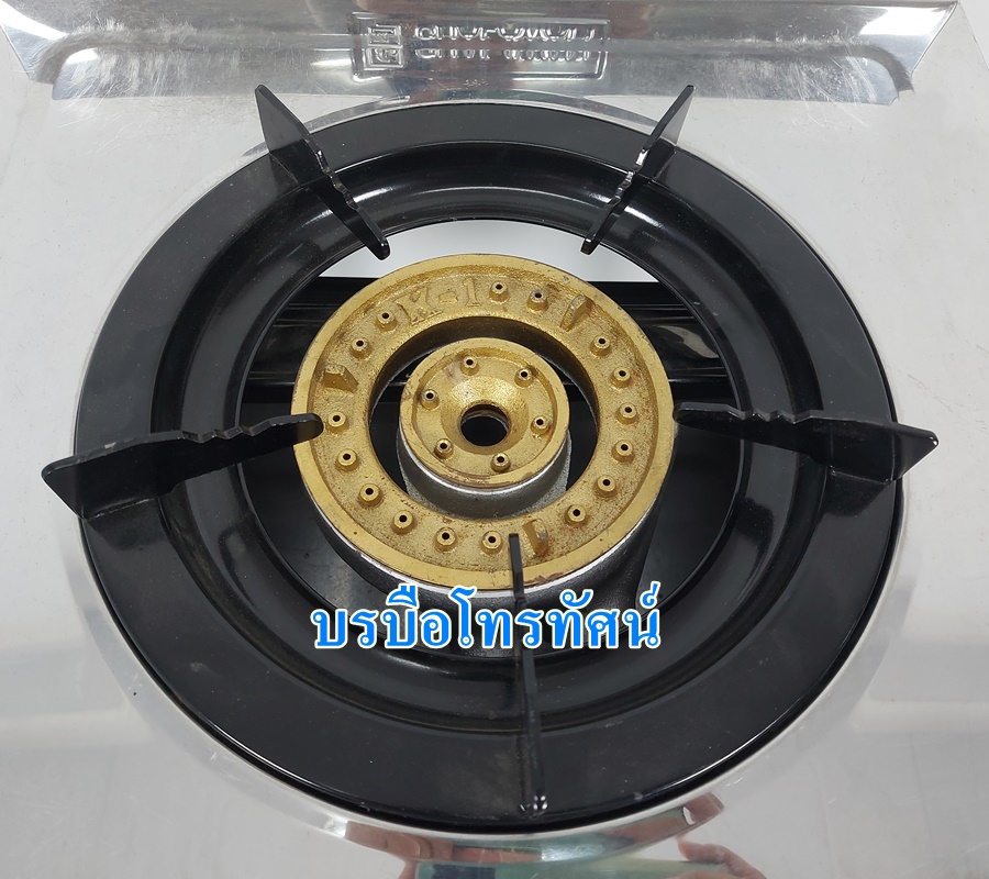 เตาแก๊สตั้งพื้นหัวเดี่ยว UD, จระเข้ ,เพชร เตาชั้นเดี่ยว ขาสีหน้าสแตนเลส