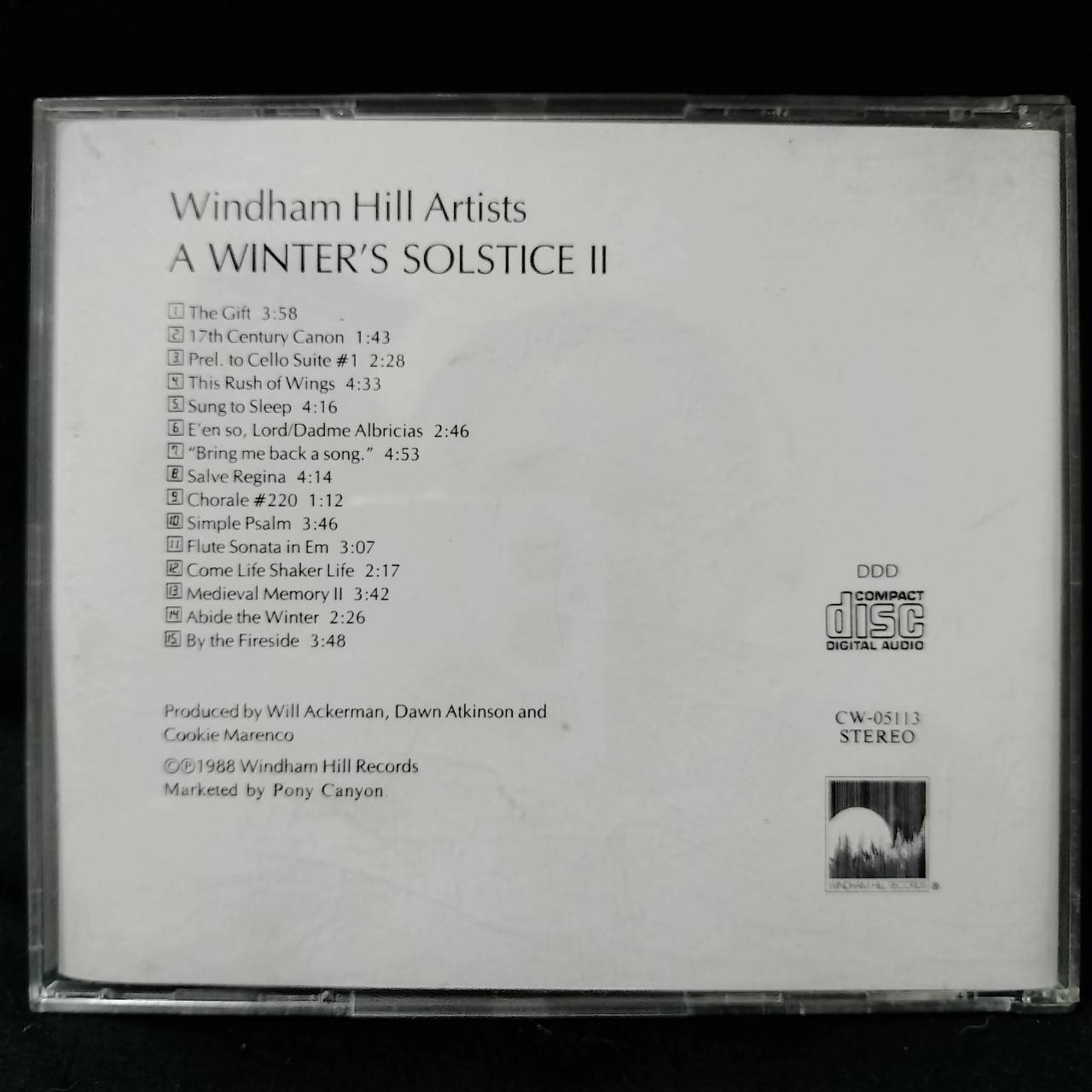 Windham Hill Artists – A Winter's Solstice II / JAPAN / มีรอยบ้าง