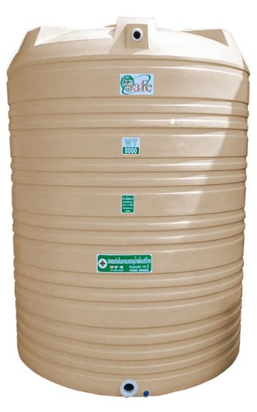 ถังเก็บน้ำบนดินPE Safe แกรนิต ขนาด 8000 ลิตร รุ่น WTG-8000 (FOOD Grade)
