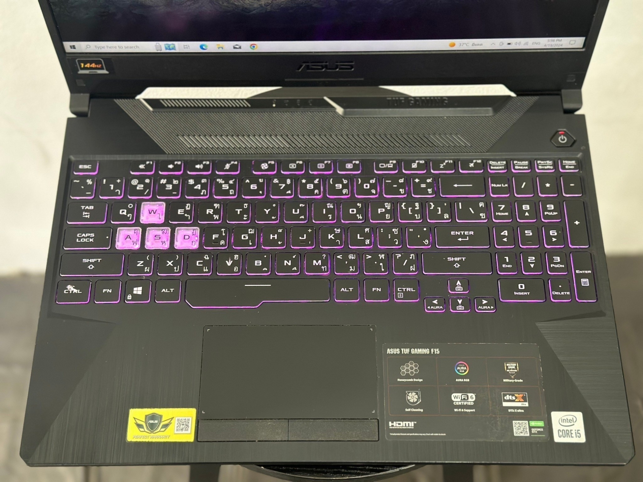 Asus TUF Gaming F15 FX506LH-HN002T (Gray)