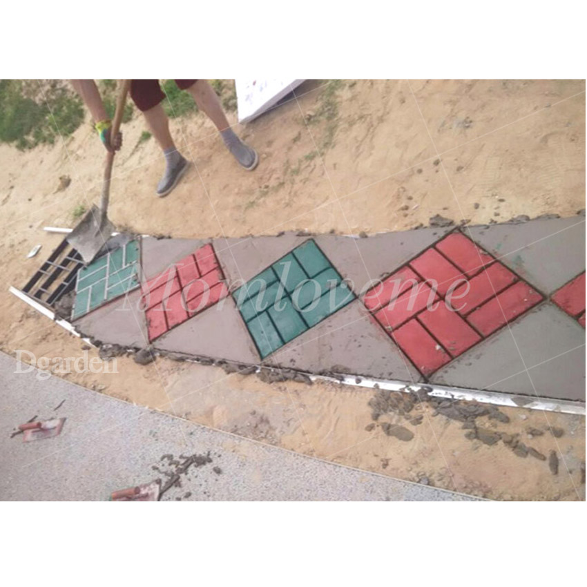 แม่พิมพ์ทางเดิน ลายปาร์เก้ D4