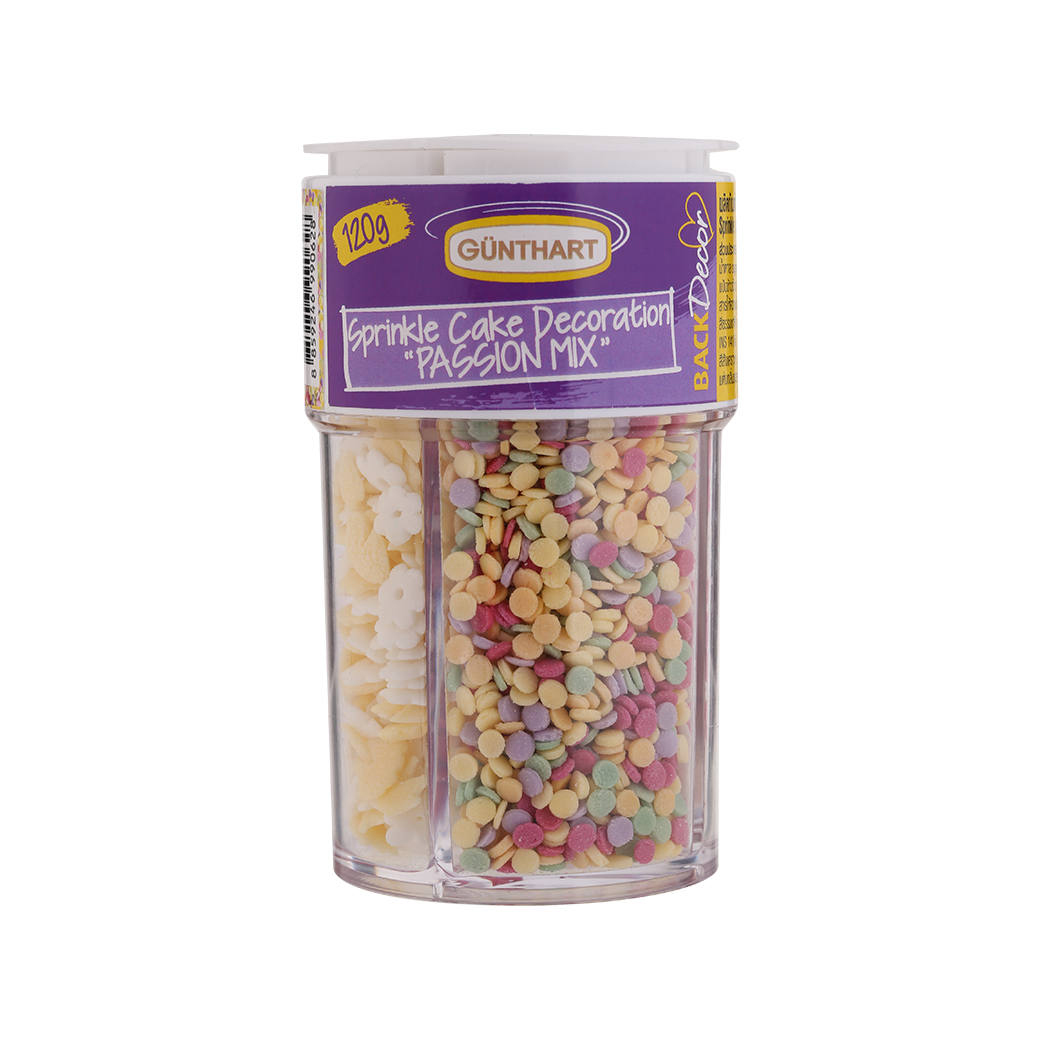 น้ำตาลแต่งเค้ก Cake Sprinkle ''Passion Mix'' 120 g. (05-8753)